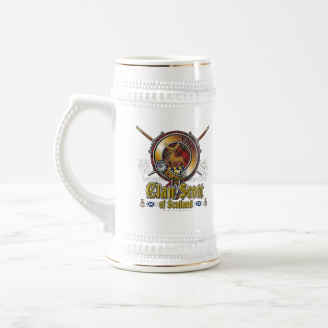 Chope À Bière Insigne Scott Clan (Gauche)