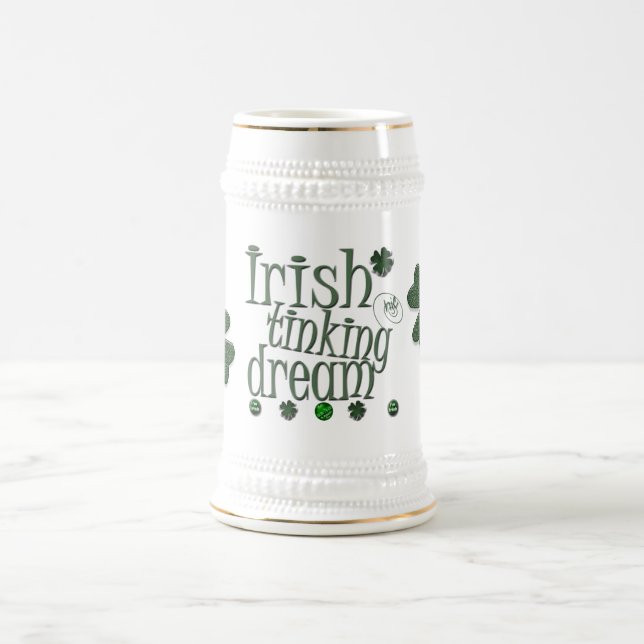 Chope À Bière Irlandais Stein (Centre)