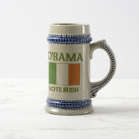 Irlandais Stein de vote d'Obama