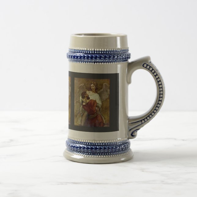 Chope À Bière Jacob luttant avec l'ange par Rembrandt (Droite)