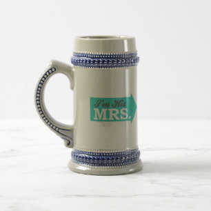 Chope À Bière Je suis sa Mme (la flèche turquoise)