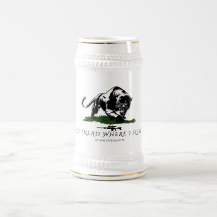 Chope À Bière Je vais marcher là où je vous prie
