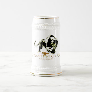 Chope À Bière Je vais marcher là où je vous prie