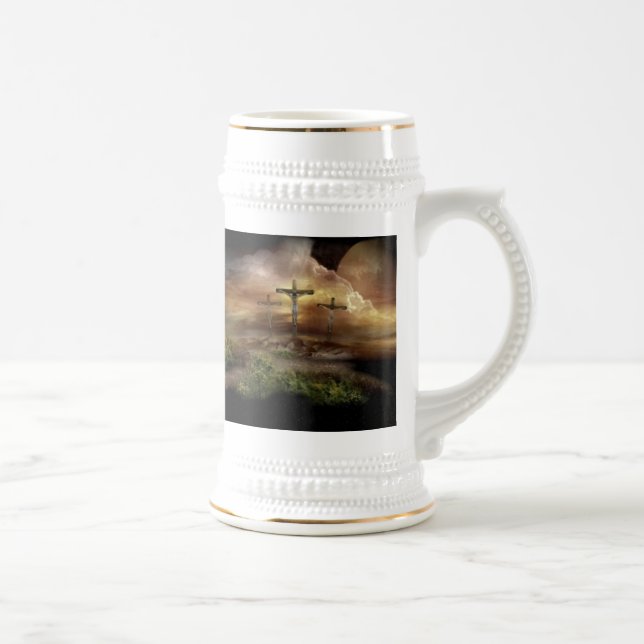 CHOPE À BIÈRE JÉSUS SUR LA CROIX (Droite)