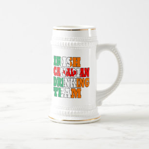 Chope À Bière Jour de la Saint Patrick irlandais canadien