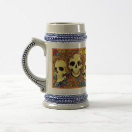 Chope À Bière Jour des Morts (Dia de los Muertos)
