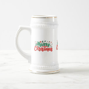 Chope À Bière Joyeux Noël Stein 22 oz