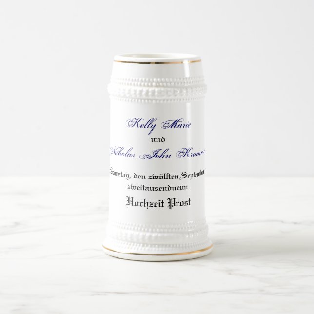 Chope À Bière Kelly et Nick Stein (Centre)