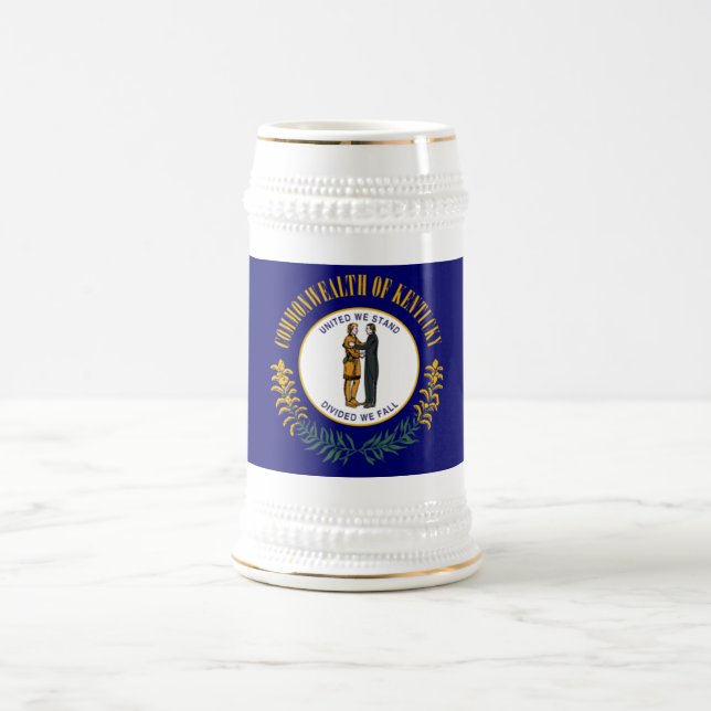 CHOPE À BIÈRE KENTUCKY FLAG (Centre)