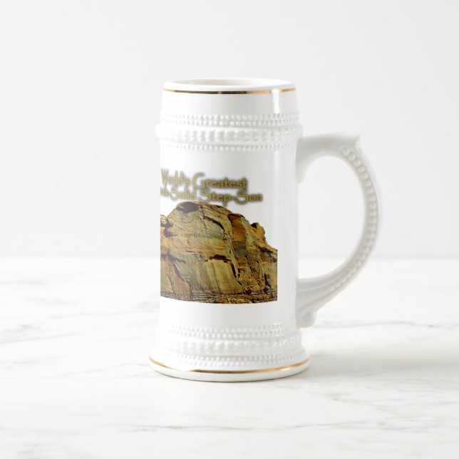 Chope À Bière La bière blanche inébranlable Stein du beau-fils (Droite)