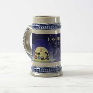 Chope À Bière La fête de neige d'Edo-Neko