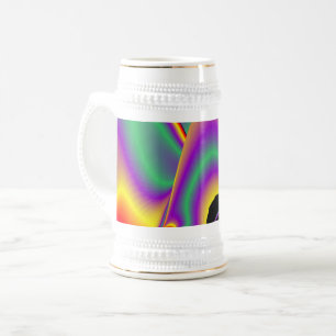 Chope À Bière La magie des couleurs, Rainbowart 3D Abstrait