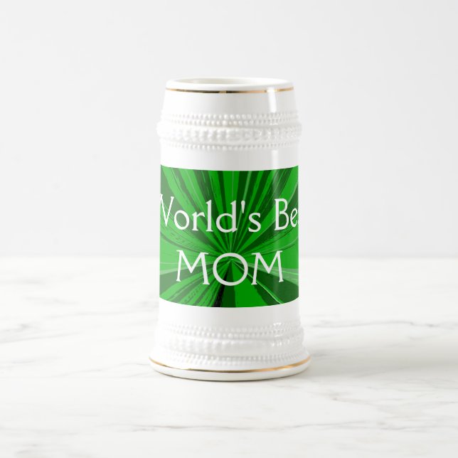 Chope À Bière La meilleure bière Stein de maman des mondes (Centre)