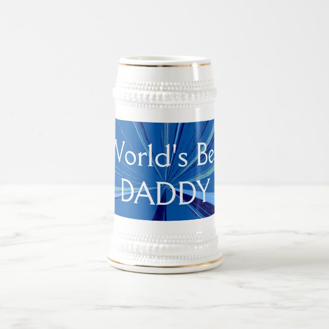 Chope À Bière La meilleure bière Stein de papa des mondes (Centre)