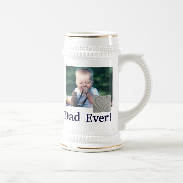 Chope À Bière La meilleure photo Stein de papa (Droite)