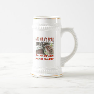 CHOPE À BIÈRE LA PEUR D'UN HOMME