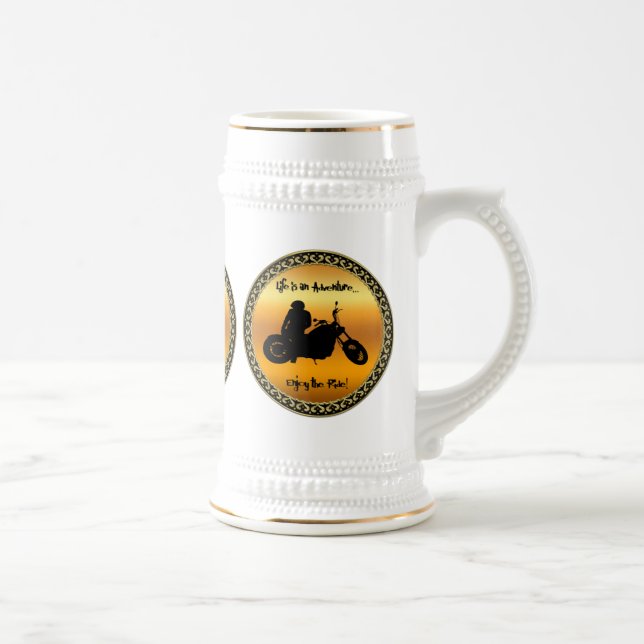 Chope À Bière La vie est une aventure profiter de la promenade (Droite)