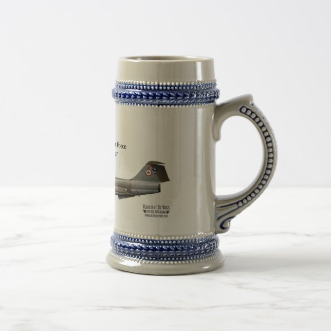 Chope À Bière L'Armée de l'Air néerlandaise royale F-104 (Droite)