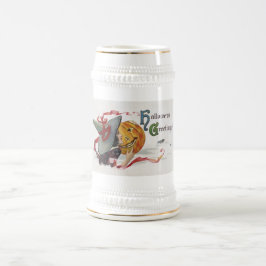 Chope À Bière Le baiser de la sorcière : Jack-o'-lantern à Hallo