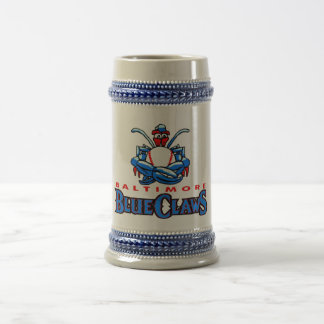 Chope À Bière Le bleu griffe Stein