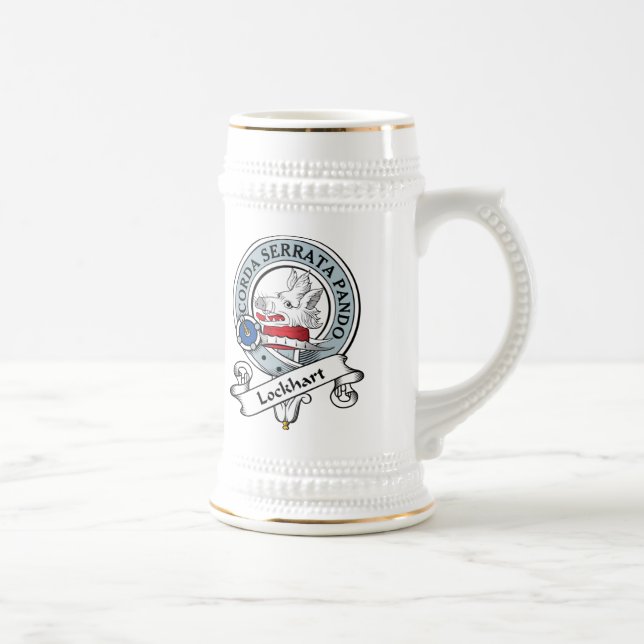 Chope À Bière Le clan de Lockhart Badge (Droite)