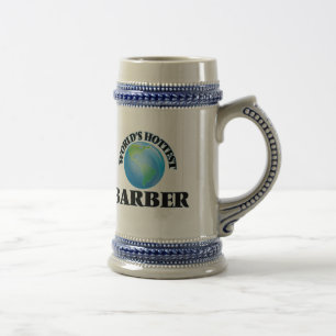 Chope À Bière Le coiffeur le plus chaud du monde