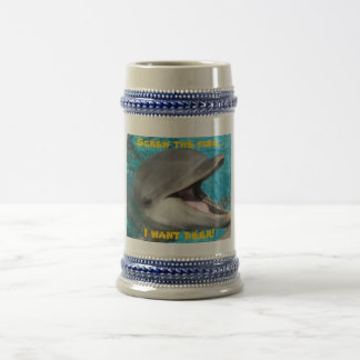 Chope À Bière Le dauphin I veulent la bière !