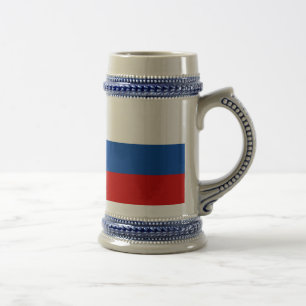 Chope À Bière Le drapeau de la Russie