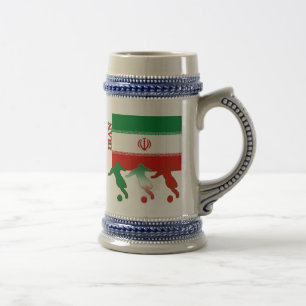 Chope À Bière Le football Iran Stein