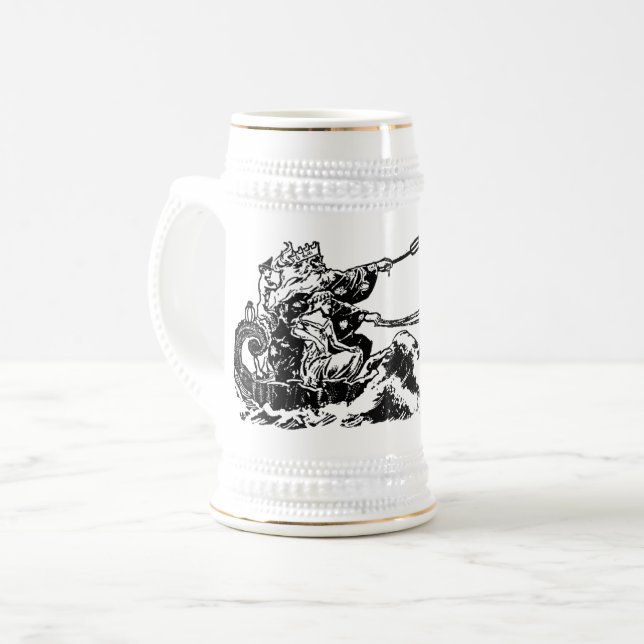 Chope À Bière Le Glorieux Stein de Neptune ! (Devant gauche)