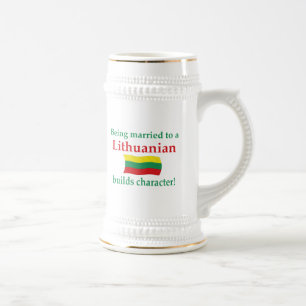 Chope À Bière Le Lithuanien établit le caractère