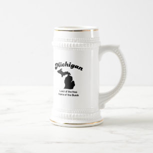Chope À Bière Le Michigan - terre de la maison libre de Buick