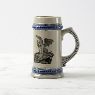 Chope À Bière Le petit GOLEM - Gargoyle noir connaît Design