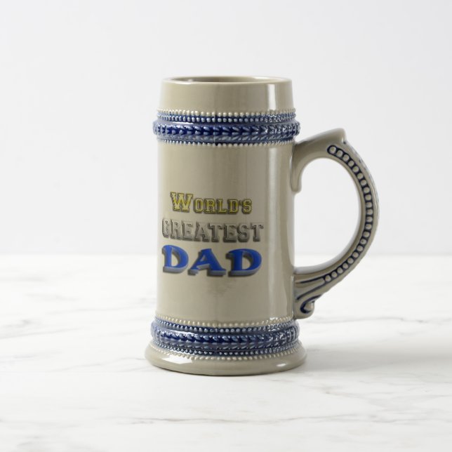 Chope À Bière Le plus grand papa du monde (Droite)