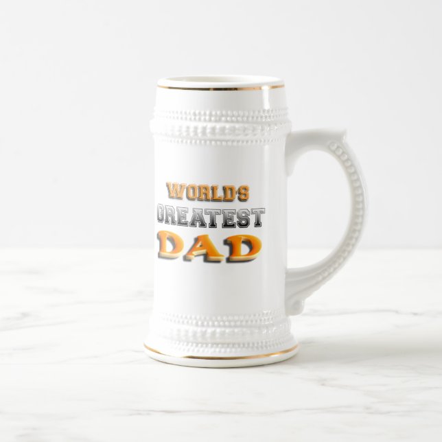 Chope À Bière Le plus grand papa du monde (Droite)