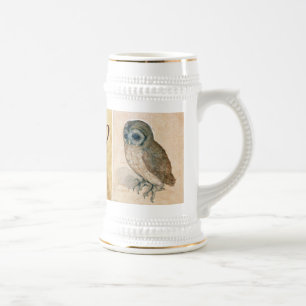 Chope À Bière LE RABBIT ( lièvre juvénile ) et le monogramme de