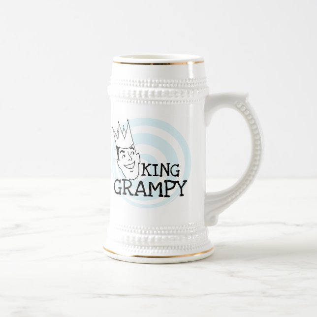 Chope À Bière Le Roi Grampy Tshirts et cadeaux (Droite)