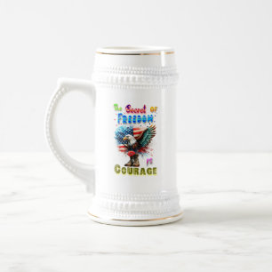 Chope À Bière Le secret de la liberté est le courage