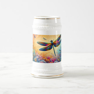 Chope À Bière Le voyage de la libellule