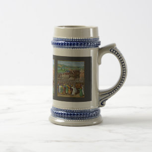 Chope À Bière Les trompettes de Jéricho par Fouquet Jean