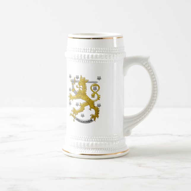 Chope À Bière L'héritage Finlande personnalisent (Droite)