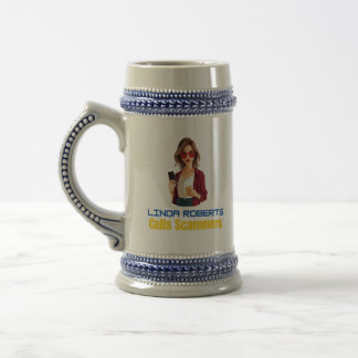 Chope À Bière Linda Roberts appelle les escammers Oktoberfest Be