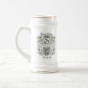 Chope À Bière Lion Rampant Renaissance Mariage