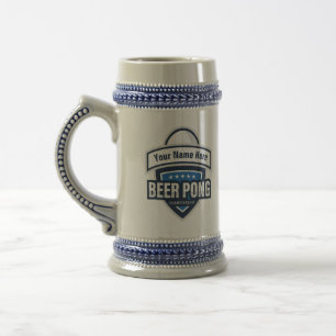 Chope À Bière Logo du Championnat de Pong de bière personnalisab