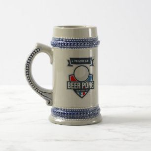 Chope À Bière Logo du tournoi de bière personnalisable