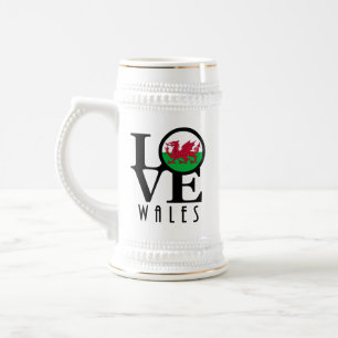 Chope À Bière LOVE Wales