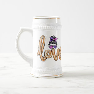 Chope À Bière Lunettes de soleil pour filles violettes Saint Val