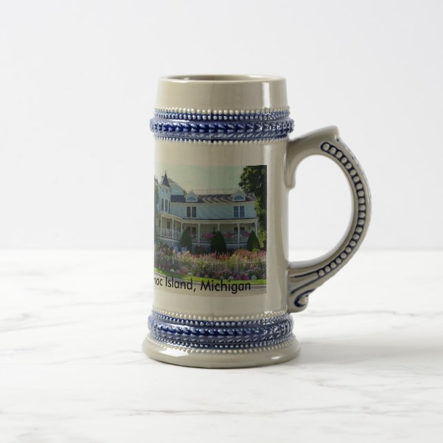 Chope À Bière Maison du jardin de fleurs, Mackinac Island, Michi (Droite)
