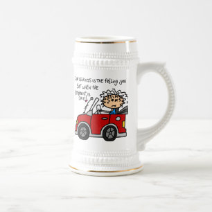 Chope À Bière Maladie de voiture humoristique