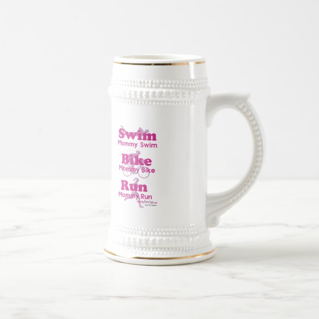 Chope À Bière Maman de triathlon (Droite)